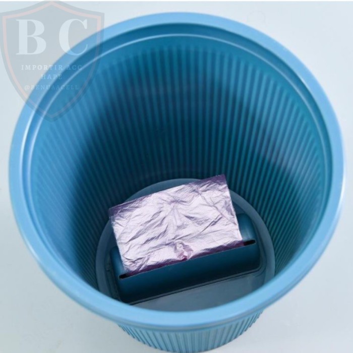 TONG SAMPAH PORTABLE DENGAN TEMPAT KANTONG PLASTIK SAMPAH REFIIL