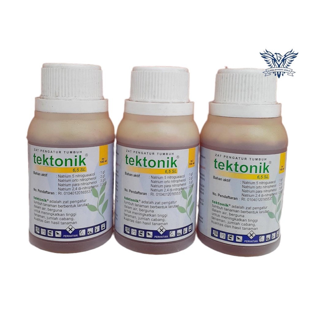 Zat Pengatur Tumbuh Tektonik Bahan Aktif Atonik 100ml/Bahan Aktif Atonik CV. AGROCHEMICA