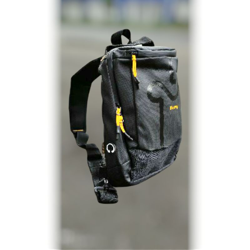 Tas slempang distro heavy/tas slingbag distro merk heavy