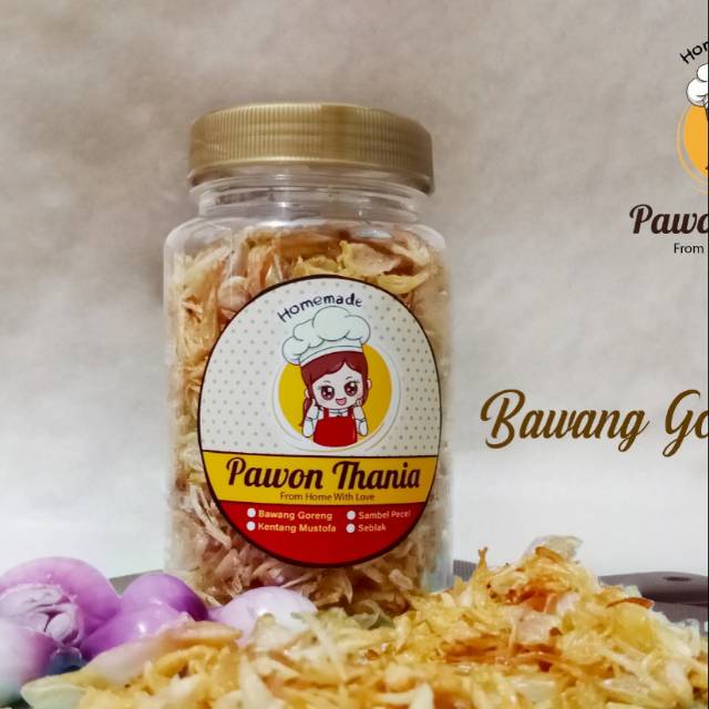 

Bawang Goreng Pawon Thania - 150 gram