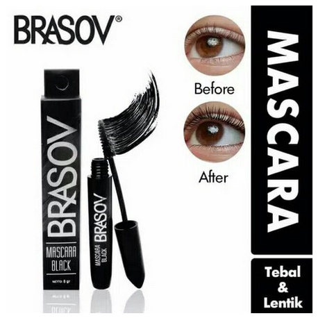 ✨SHASYA✨ BRASOV Mascara Black 8gr Original BPOM