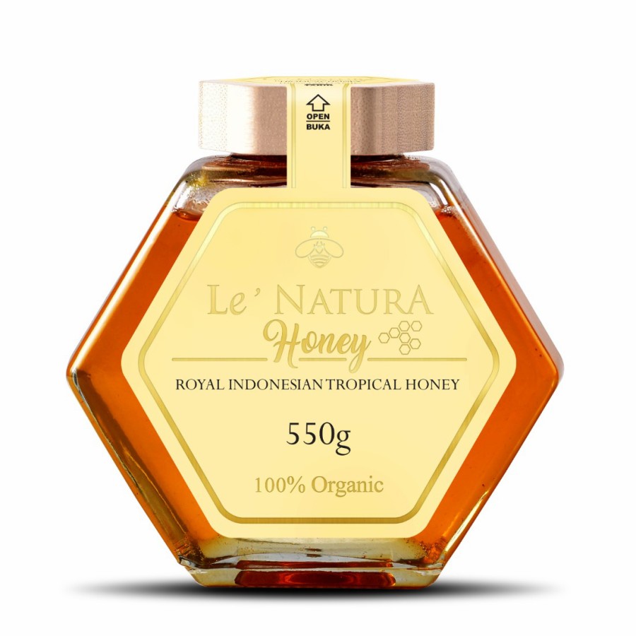 

Madu Asli Murni | Le' Natura Royal Tropical Honey 550g