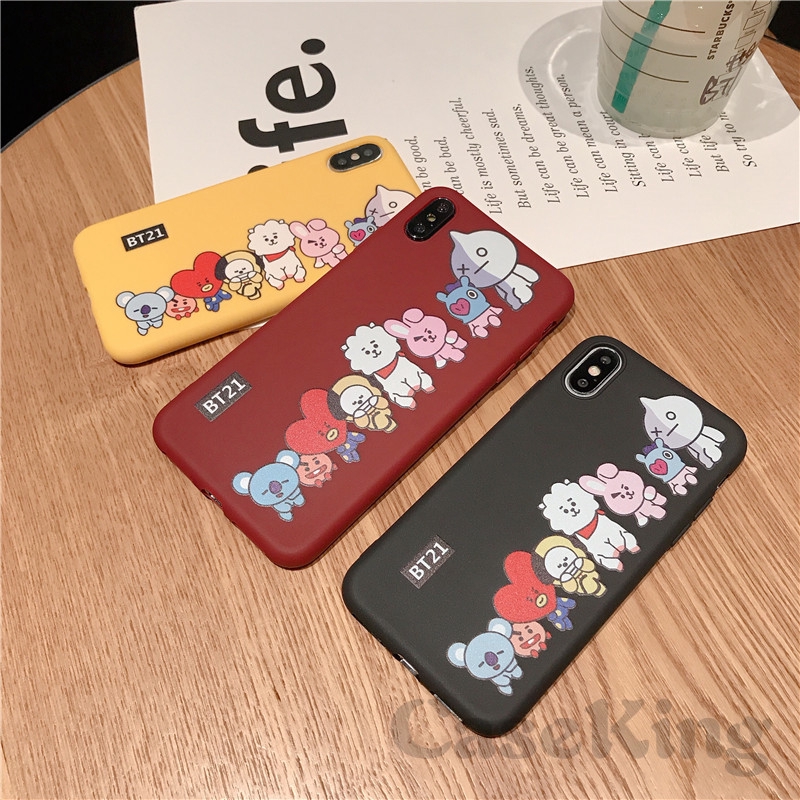 Casing Soft Case Oppo Motif BT21 RealMe C15 6 C11 C1   2 5