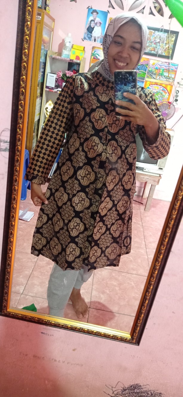 Atasan Tunik Batik Wanita Bebel Etnik Dsc05220