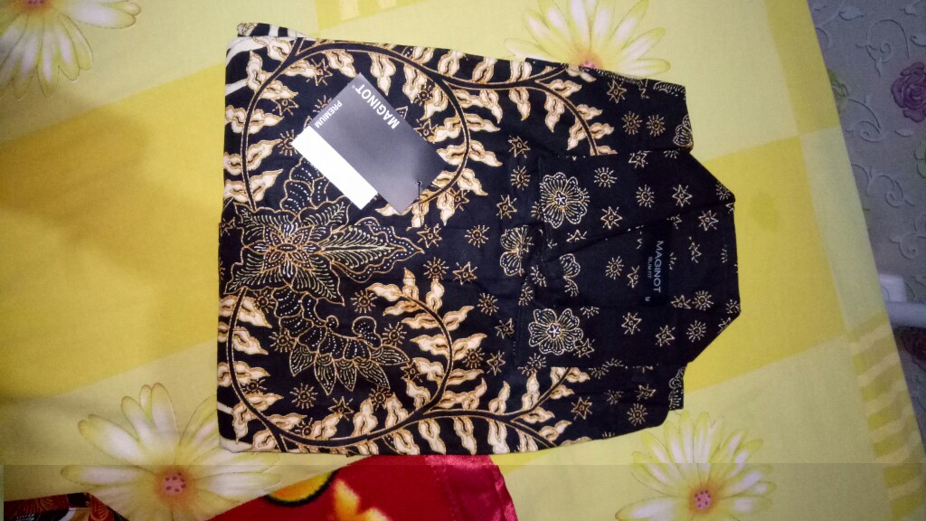 Maginot Kemeja Batik Pria Tanwira-ls Lengan Panjang