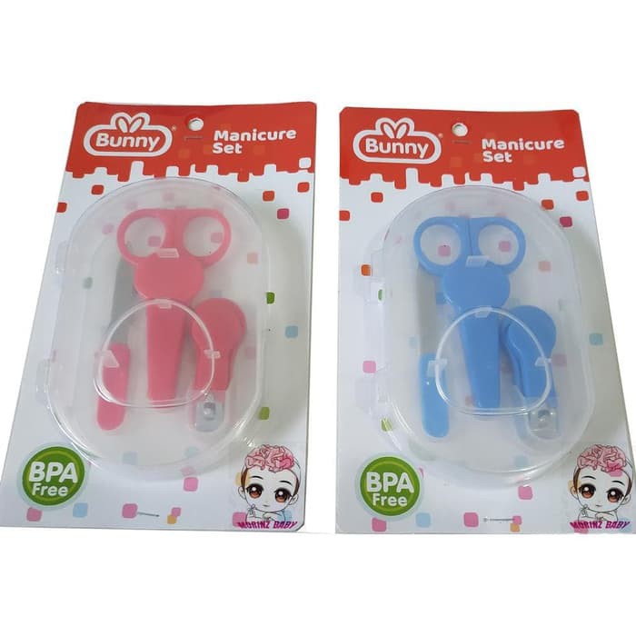 Lusty Bunny Manicure Set NC0007 - Gunting Kuku Bayi BPA FREE