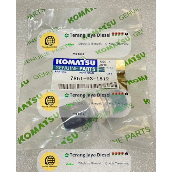 Sensor Pressure Komatsu PC200-8 7861-93-1812 7861931812