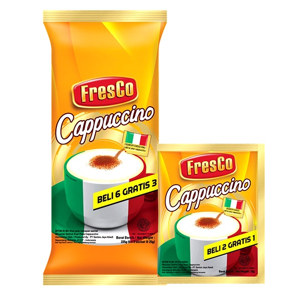 

FRESCO CAPPUCINO 9 X 25GR