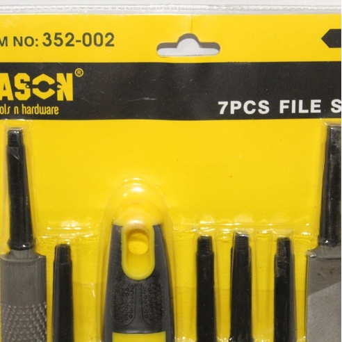 Kikir SET 7 pcs / Kikir 7pcs File Set JASON (352-002)