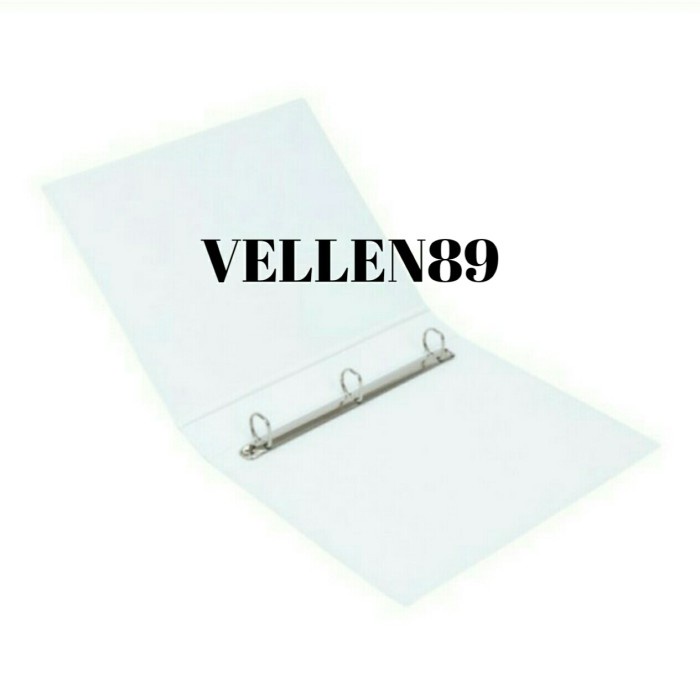 

Produk Insert Ring Binder A4 - 40 Mm - 3 Ring Merk Bantex 8642 Sale!!!