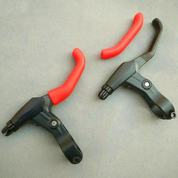 karet pelindung brake lever handle rem tuas karet pelindung tuas rem silikon pelindung rem sepeda bicycle mtb roadbike seli lipat folding bike