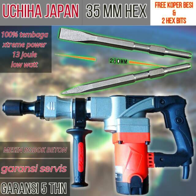 Mesin Bor Jack Hammer Demolition Mesin Bobok Beton Penjebol Tembok Dinding Aspal Japan