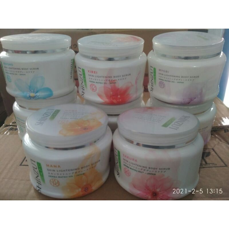 promo lulur shinzui 200gr free  sabun shinzui