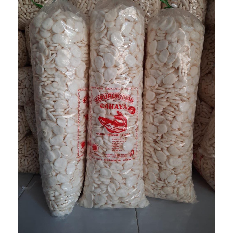 

kerupuk ikan palembang 200gr snack kiloan makanan ringan - Snack Lezat