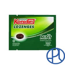 KONIDIN LOZENGES ISI 6 BUTIR ALL VARIANT MINT STRONG MINT