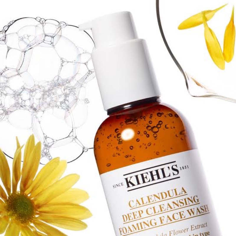 Kiehls Calendula Deep Cleansing Foaming Face Wash 30ml 75ml 230ml