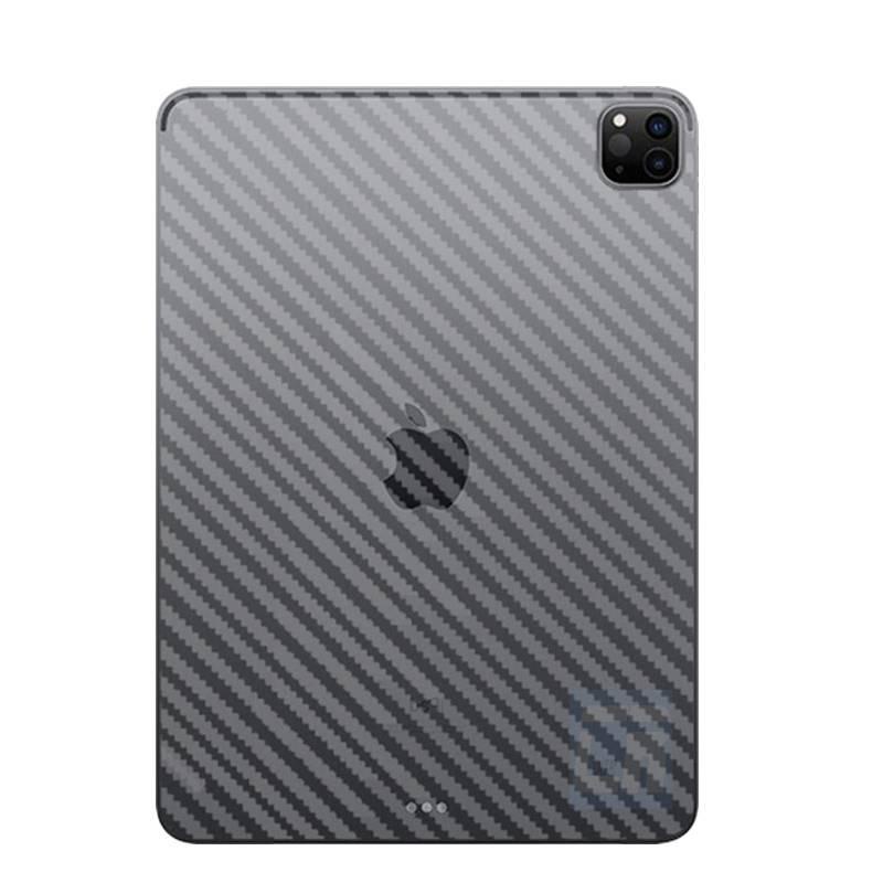 2Pcs Carbon Fiber Back Protective Flim for Apple iPad Pro 12.9 11 2021 2020 2018 Screen Protector Soft Film iPad Air 4 3 2 1 iPad 9 8 7 6 5 iPad 10.2 Mini 6 5 4 3 2 1 8.4 7.9