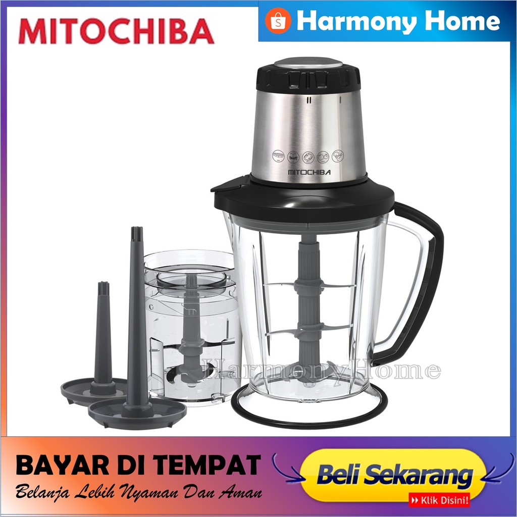 MITOCHIBA Food Magic Chopper CH-200 Blender Alat Penggiling dan Penghalus Bumbu