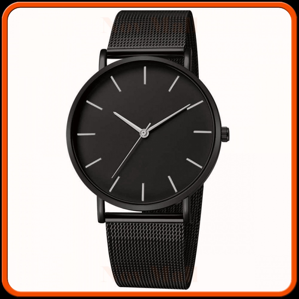 Jam Tangan Kasual Pria Milanese Stainless Steel - 3294