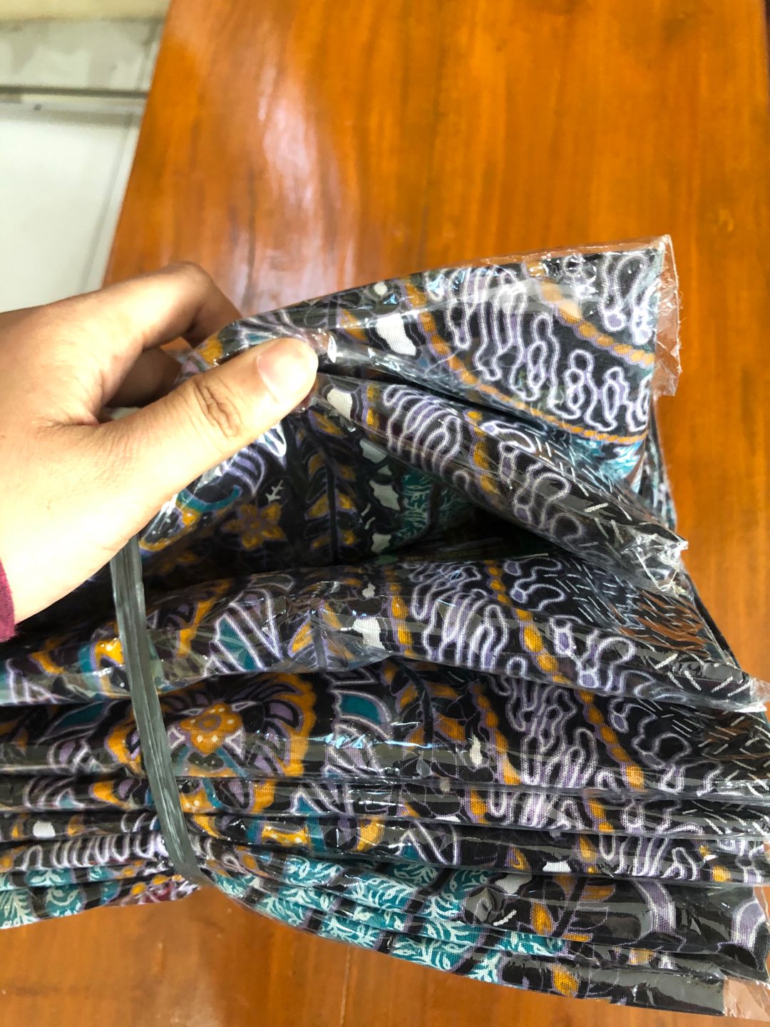 Bswart Batik Hrb026 Kenongo Hem Pendek Padi Pekalongan M L Xl