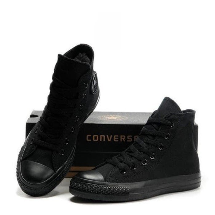 OBRAL MURAH AJA Sepatu Sekolah Converse_70S Allstar Hitam Tinggi   Sepatu Sneakers Pria Sepatu Murah Pria Sepatu Kets Pria/Sepatu sekolah- Converse22 new all star CT with lunarlon chuck taylor sepatu casual