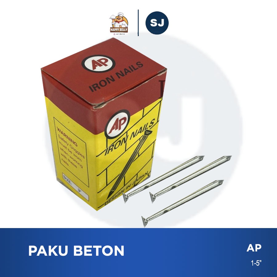 AP Paku Beton Putih 1 inch