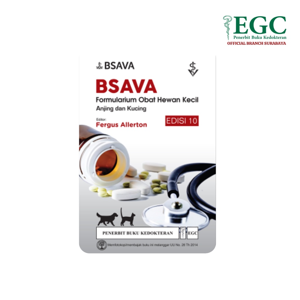 BSAVA Formularium Anjing dan Kucing Edisi 10