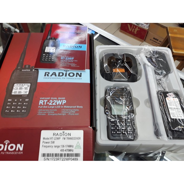 HT Radion RT22WP WATERPROOF GARANSI 2TAHUN