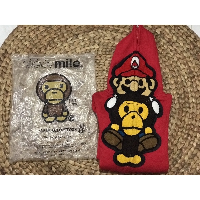 Baby Milo x Super Mario Full zip hoodie