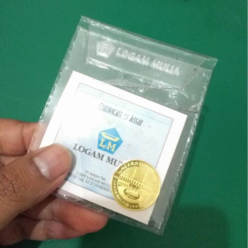 Koin Dinar Emas 4,25 Gram 22 Karat LM Antam