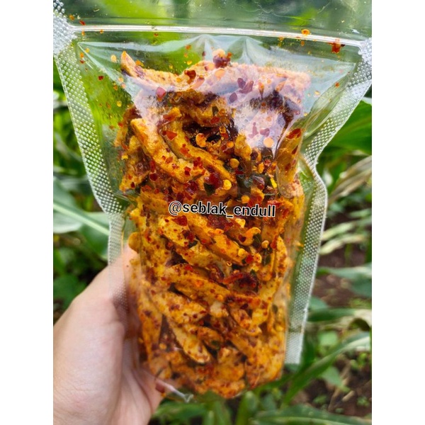 Basreng pedas daun jeruk 100 gram basreng bandung viral-2