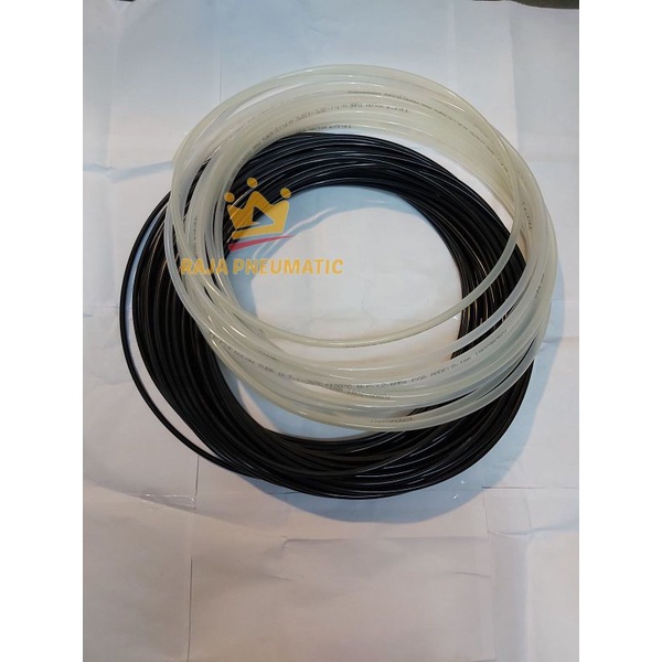 SELANG NYLON TUBE 10X1 OD 10MM , TEBAL 1MM ,ID 8MM ECERAN