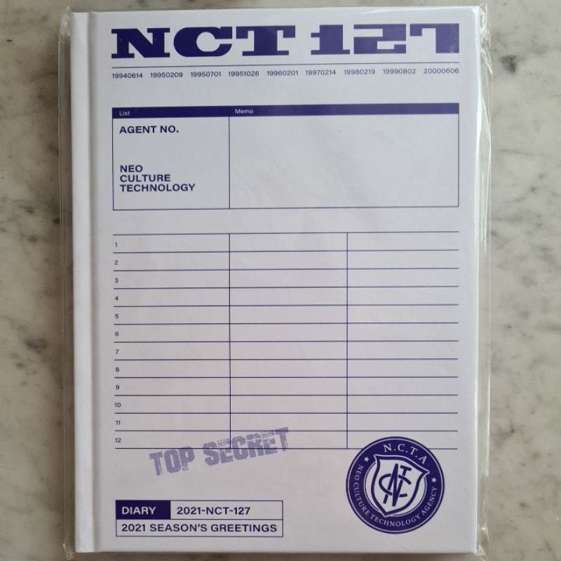 NCT 127 DIARY