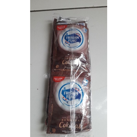 

Susu sachet kental manis rasa coklat/1renceng isi 6