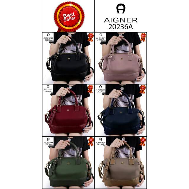 Aigner Roma Satchel Bag 20236A