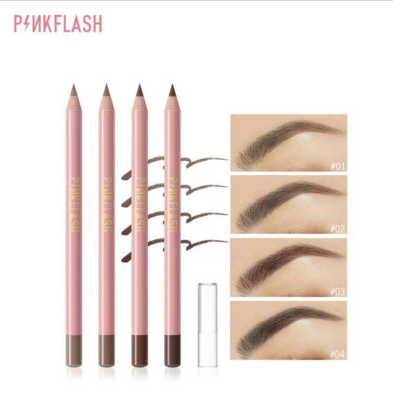 ❤️ MEMEY ❤️ PINKFLASH Waterproof Easy Eyebrow Pencil | PF-E02