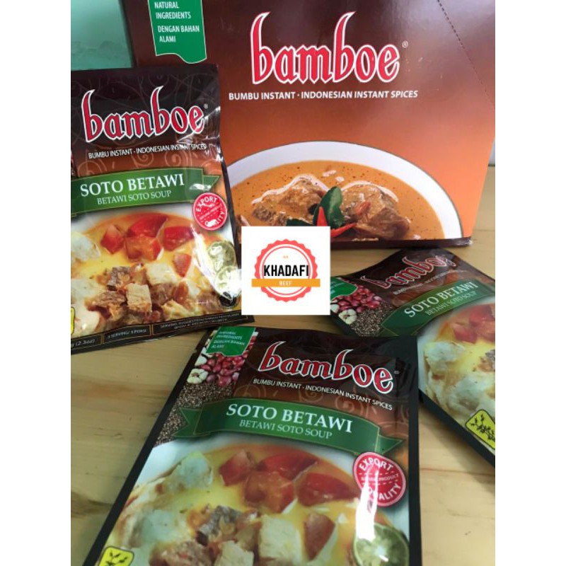 

BUMBU BAMBOE SOTO BETAWI 65 GRAM