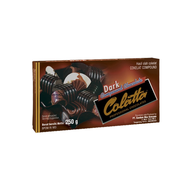 

Colatta Dark Compound Coklat Blok 250 Gram