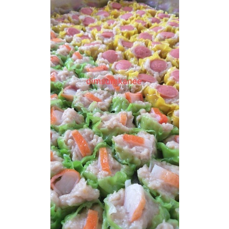 

dimsum kanee warna-warni murah meriah