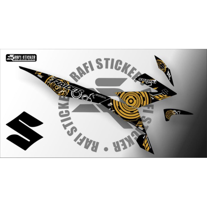 Striping Satria Fu Fi/ INJEKSI / STICKER VARIASI MOTOR SUZUKI SATRIA FU 150 INJEKSI