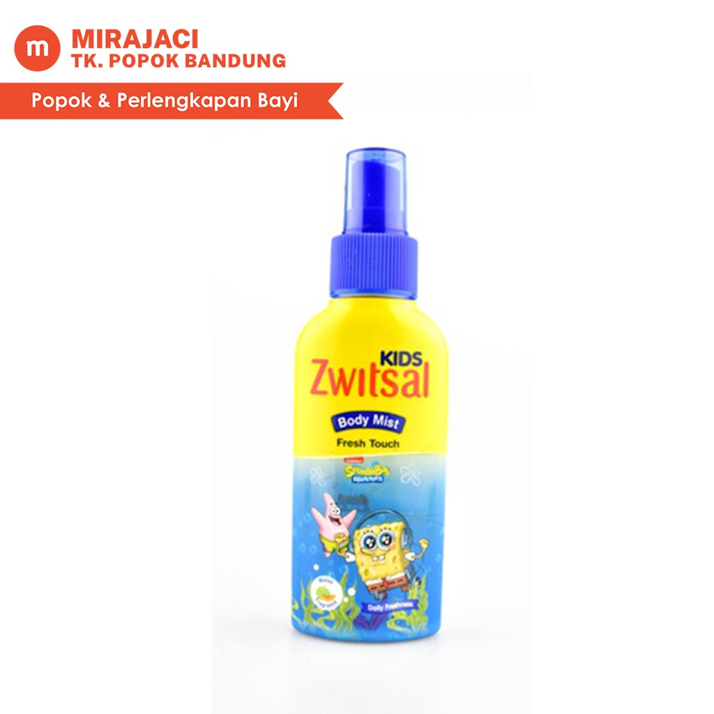 Zwitsal Kids Body Mist 100ml Fresh Touch Parfum Anak Bandung Promo Murah