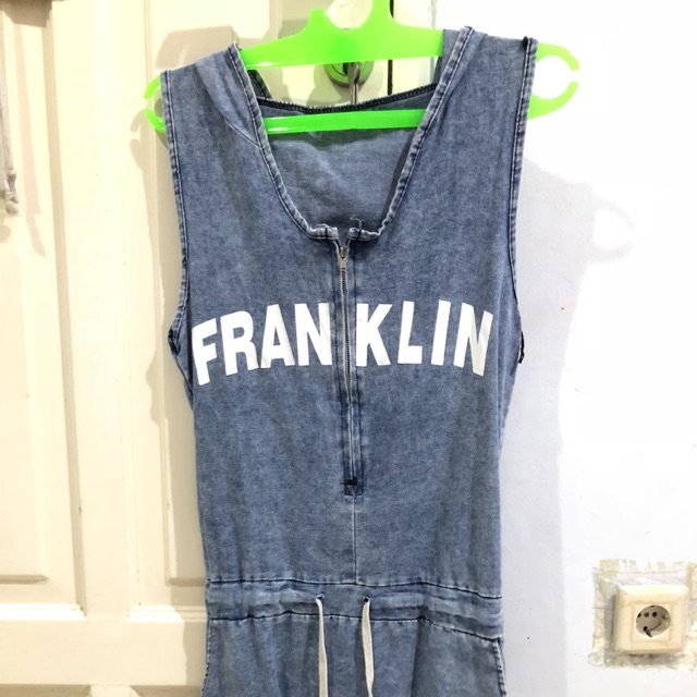 PRELOVED Dress jacket demim franklin perempuan