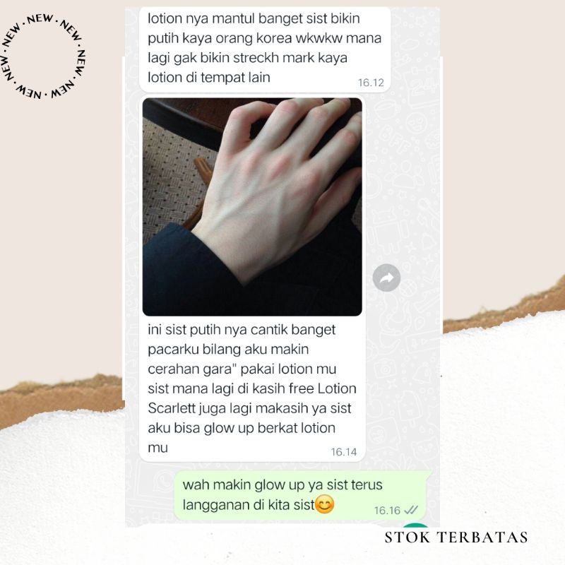 LOTION MALAM APOTEK ANGGUN FREE SCARLETT (STOCK TERBATAS)