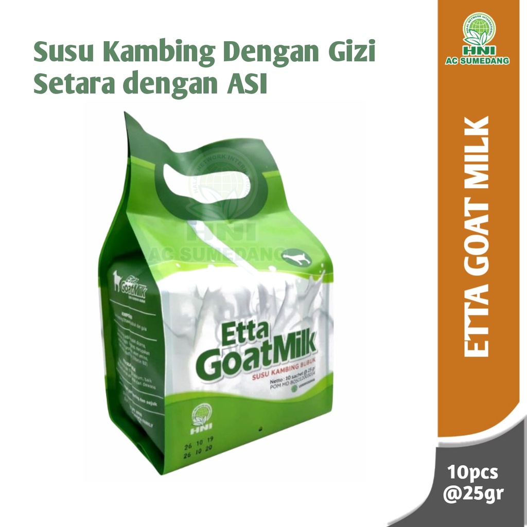 

ETTA GOAT MILK HNI HPAI | SUSU KAMBING