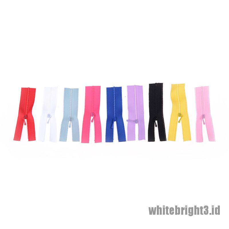 (white3) 5pcs / Set Resleting Mini Warna Putih Untuk Aksesoris Dress / Tas / Kerajinan Tangan DIY