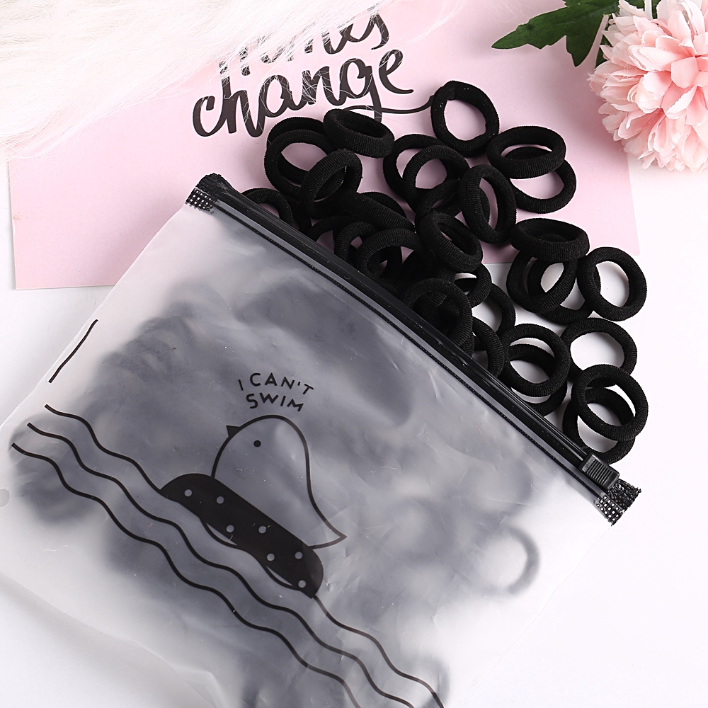 Accessories Lovely Child Candy Colors Fluorescent Color Hair Ring Hair Rope  Small Rubber Band