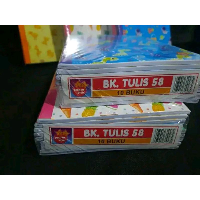 

PROMO!!!!! 10 pcs atau 1 pack buku SIDU VISION PAPER STAR 58 LEMBAR