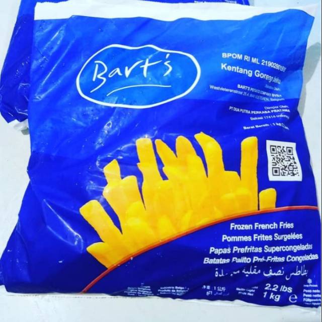 

Kentang goreng barts Shoestring