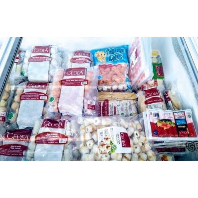 

Frozen food (Promosi Pembelanjaan Rp50.000 tdk termasuk ongkir free bumbu tomyam)