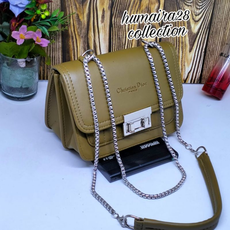 (BISA COD)Tas Selempang Wanita//Fashion Wanita Terbaru//Bordil Garis Kunci Maira Kekinian